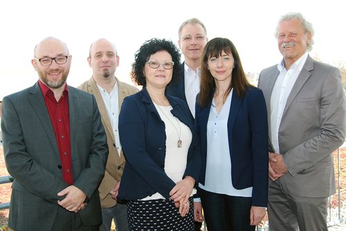 Das Bild zeigt den sechsköpfigen NÖ ARGE für Pflege und Betreuung-Vorstand. 