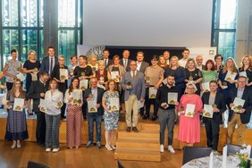 Für alle nominierten Projekte gab es eine kleine Anerkennung beim TELEIS Gala-Abend im Musiktheater Linz; 